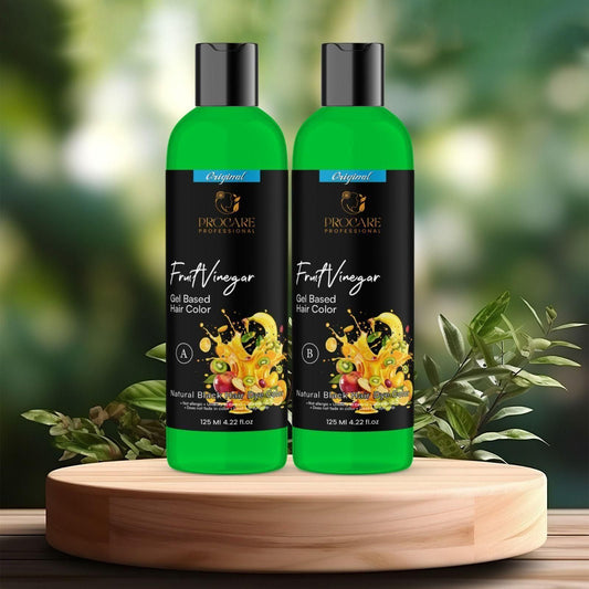 Fruit Vinegar Gel Based Hair Color -Pack of 2